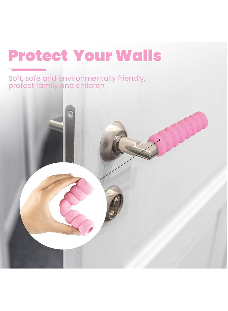 5pcs Door Handle Cover Baby Safety Protector Door Pull Handle Sleeve Refrigerator Door Handle Protector Door Handle Safety Cover Spone Household Eva Child Air Conditioning Cover - Image 5
