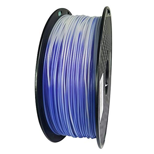 CC3D 31℃ Temperature Color Changing Filament PLA Violet Blue to White 1.75 mm 1KG 3D Printer PLA Filament 2.2LBS Color Changing with Temperature 3D Printing Materials - Image 4