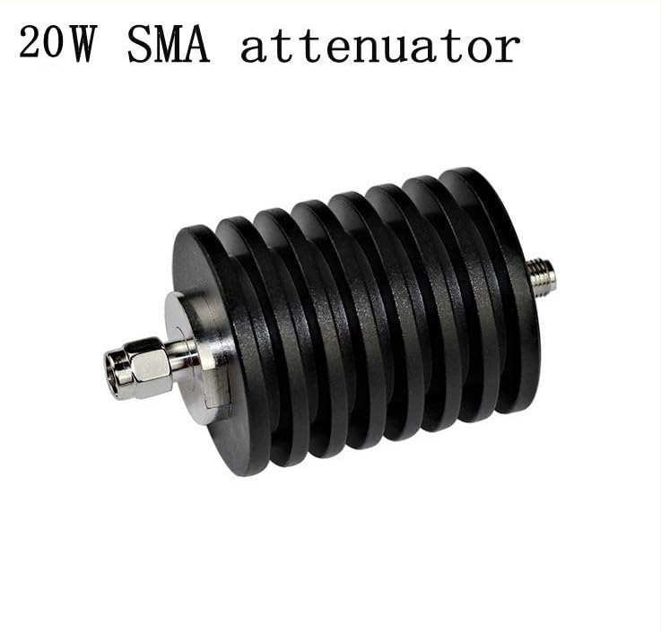 مخفض قوة من نوع SMA بقدرة 20 واط، يعمل على ترددات DC-3Ghz/4Ghz، مع خيارات لمستويات التخفيض من 1 إلى 40 ديسيبل، ويتميز بموصل RF أسطواني من نوع SMA (ذكري إلى أنثوي) بمقاومة 50 أوم. مرضي لمتطلبات تردد 3G (20 ديسيبل). - Image 2