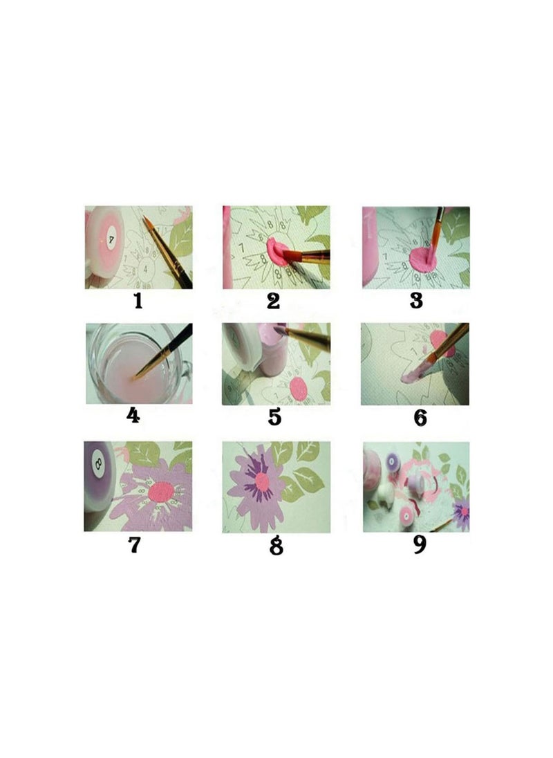 GGOOT DIY Paint by Numbers Digital Oil Painting Canvas Artwork-Fairy Tree Home Decor Premium Quality  - Image 2