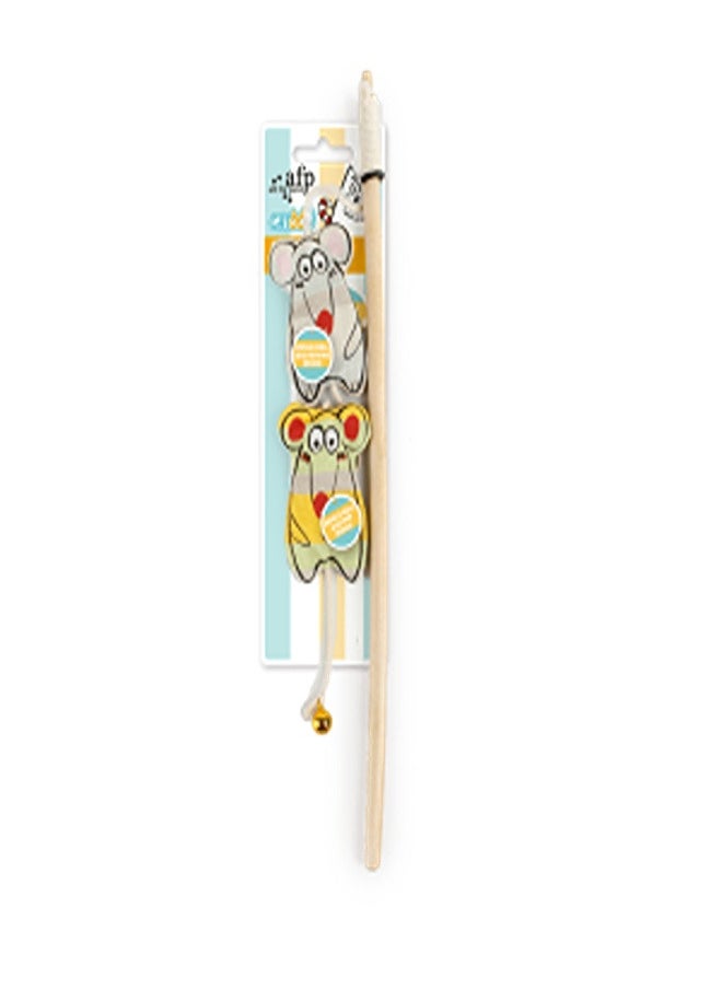all for paws Catoon - Curious Mice Wand 
