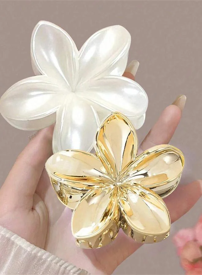 تايك تو Set of 2 - Floral Claw Clip