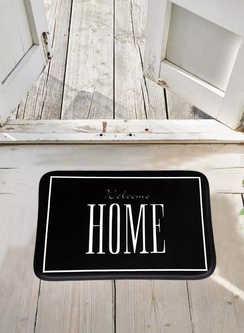 Generic Slogan Print Floor Mat  - Image 1