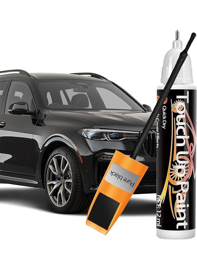AirYoung Touch Up Paint for Cars, Quick And Easy Car Scratch Remover for Deep Scratches，Two-In-One Automotive Car Paint Scratch Repair for Vehicles, Auto Paint for Erase Car Scratches (Black)  - Image 1