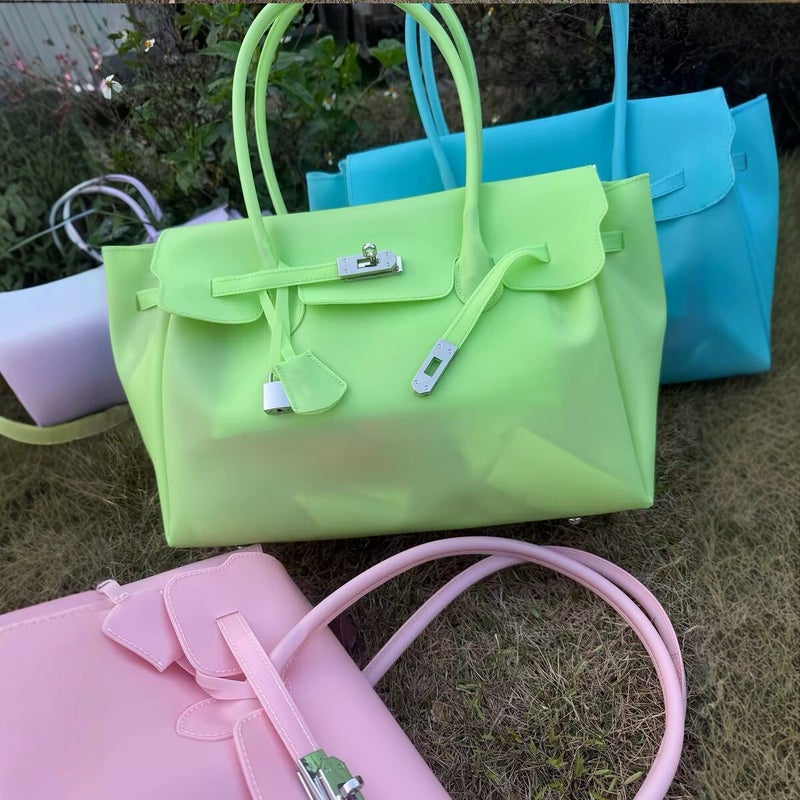 Large Jelly Shoulder Bag - Image 4