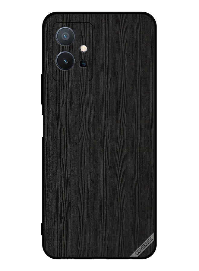 Covernex Protective Case Cover For vivo T1 5G Wooden Pattern - Image 1