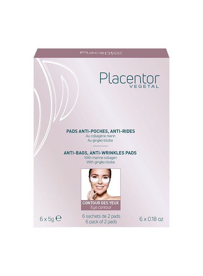 بلاسينتور فيجيتال بلاسينتور وسائد ضد التجاعيد والانتفاخات حول العين 6 × 5جم - Image 1