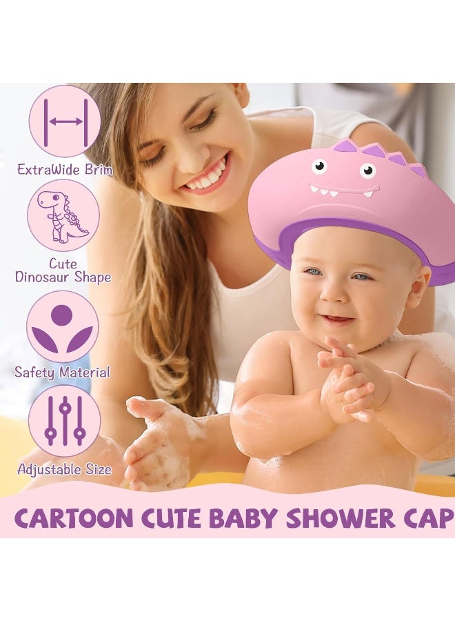Thcbme Baby Shower Cap Shield, Shower Cap for Kids, Visor Hat for Eye and Ear Protection - Image 4