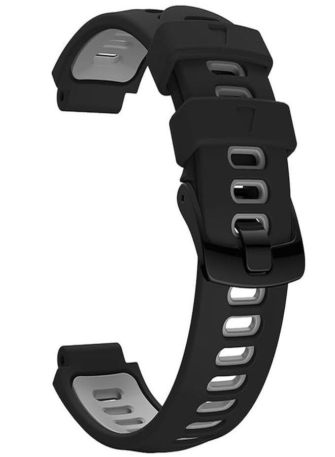 INF سوار ذراع أسود متوافق مع أجهزة Garmin Forerunner 220/230/235/620/630/735XT - Image 2