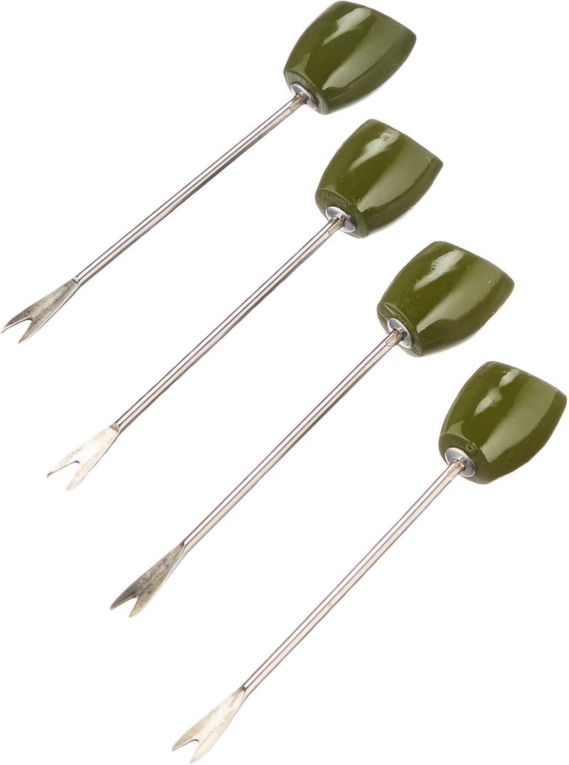 Dexam Faringdon 17841078 Swift Olive Forks, Set of 4,Green, Silver - Image 2