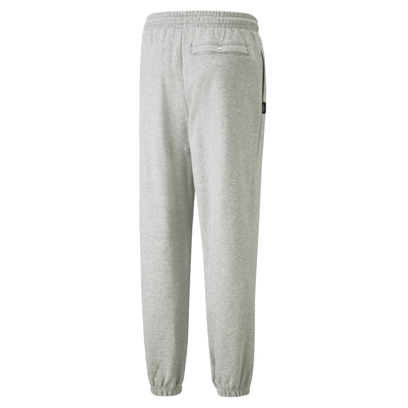 PUMA TEAM Mens Grey Sweatpants - Image 2
