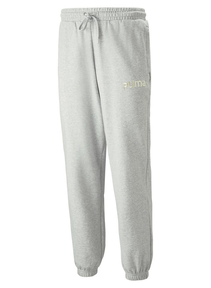 PUMA TEAM Mens Grey Sweatpants - Image 1