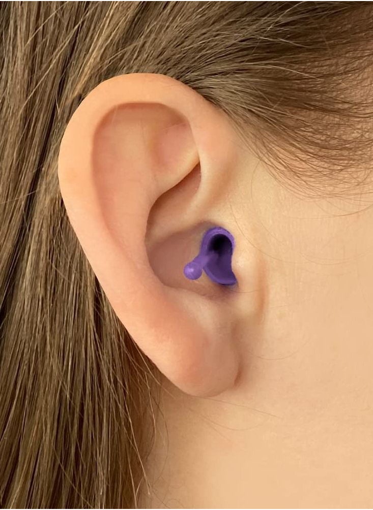 Flare Audio - Audio Calmer Mini Purple- A Small In-Ear Device To Calm Sound Sensitivities And Reduce Stress For Sensitive Hearing,Hyperacusis,Misophonia,Noise Related Stress Or Other Hearing Conditions(Purple) - Image 1