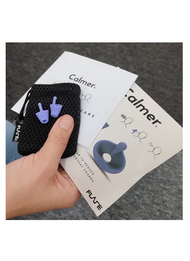 Flare Audio - Audio Calmer Mini Purple- A Small In-Ear Device To Calm Sound Sensitivities And Reduce Stress For Sensitive Hearing,Hyperacusis,Misophonia,Noise Related Stress Or Other Hearing Conditions(Purple) - Image 1
