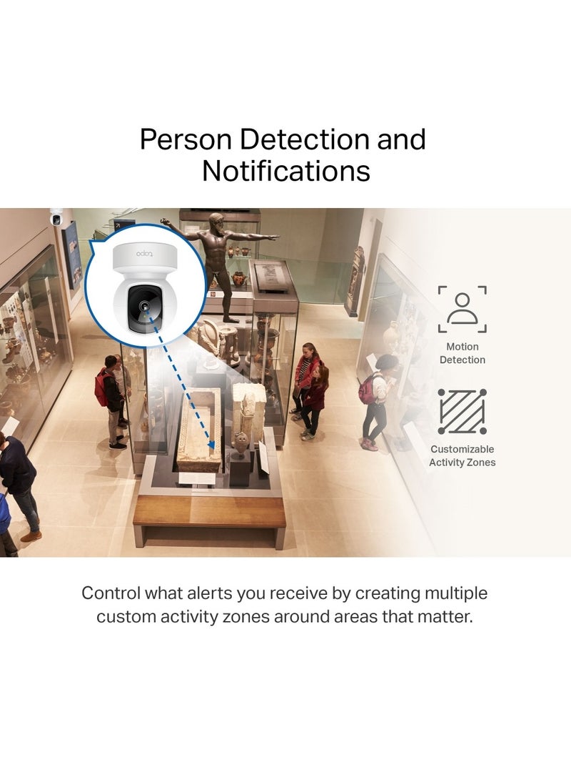 TP-LINK C212 Pan/Tilt Home Security Wi-Fi Camera - Image 3