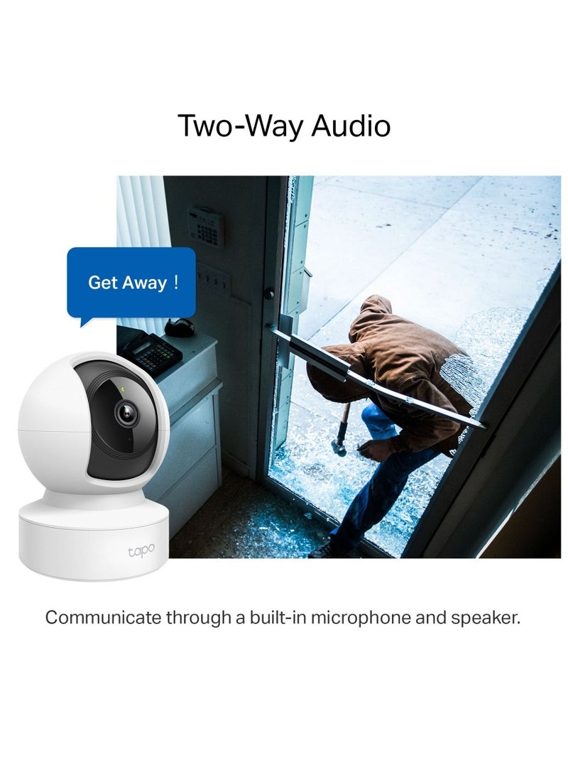 TP-LINK C212 Pan/Tilt Home Security Wi-Fi Camera - Image 4