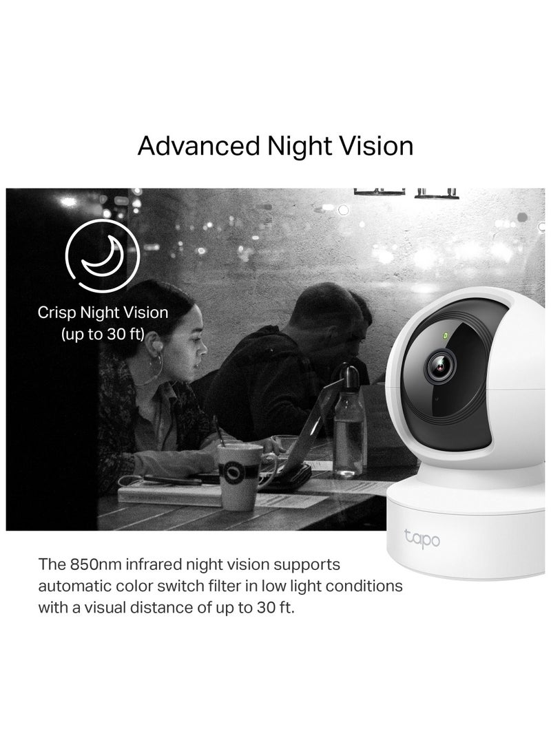 TP-LINK C212 Pan/Tilt Home Security Wi-Fi Camera - Image 2