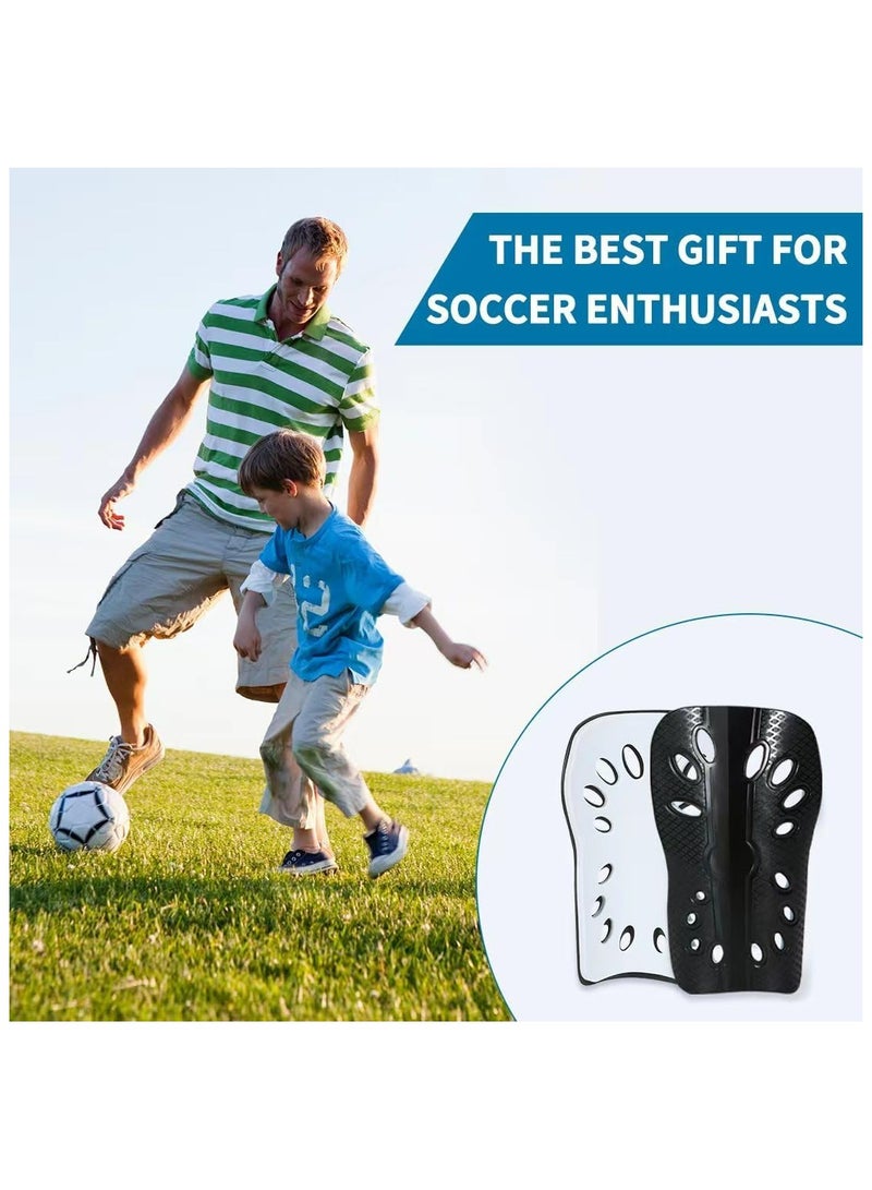 Oasisgalore Soccer Shin Guards for Kids Youth, 2 Pair Comfortable and Breathable Shin Pads for Boys Girls Teenagers Lightweight Football Calf Protective Gear Cushion Reduce Shocks - Image 5