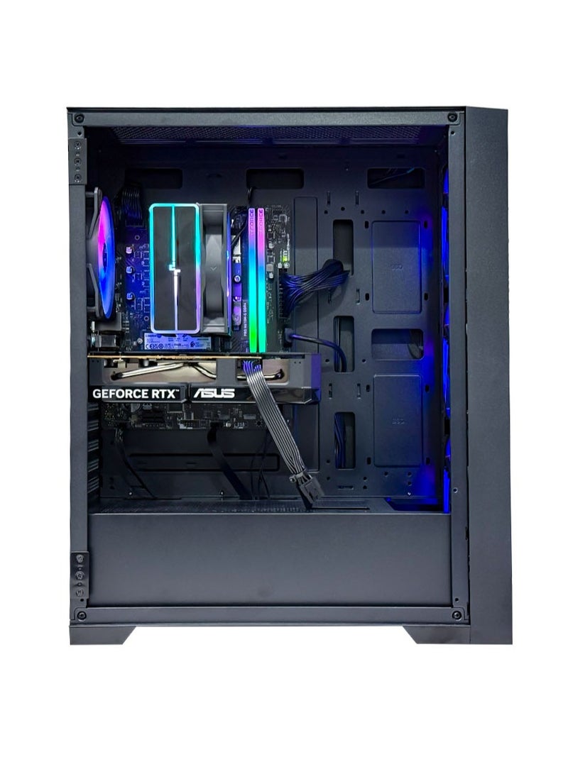 Game Sekret Level Gaming PC - Intel Core i5-12400F | GeForce RTX 3050 6GB GPU | 16GB DDR4 RAM-500GB NVMe SSD | Air Cooler-H610 MB-500W 80+ PSU | WiFi-Bluetooth-Windows 11 Pro | Game Sekret Desktop Computer | 1 Year Warranty Black - Image 2