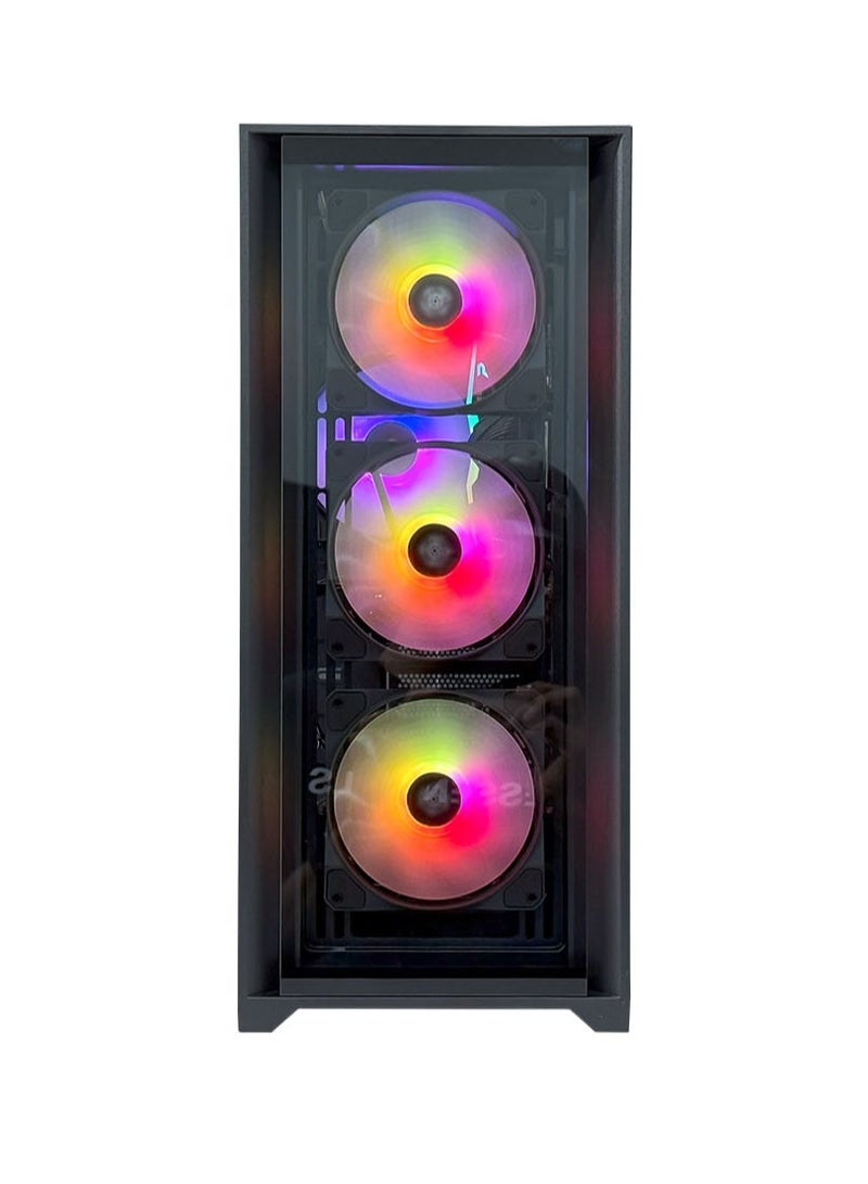 Game Sekret Level Gaming PC - Intel Core i5-12400F | GeForce RTX 3050 6GB GPU | 16GB DDR4 RAM-500GB NVMe SSD | Air Cooler-H610 MB-500W 80+ PSU | WiFi-Bluetooth-Windows 11 Pro | Game Sekret Desktop Computer | 1 Year Warranty Black - Image 3