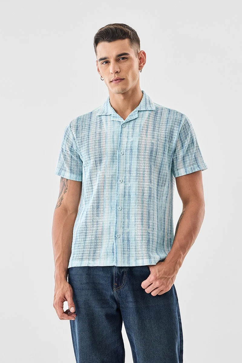 SNITCH Crochet Regular Fit Shirt