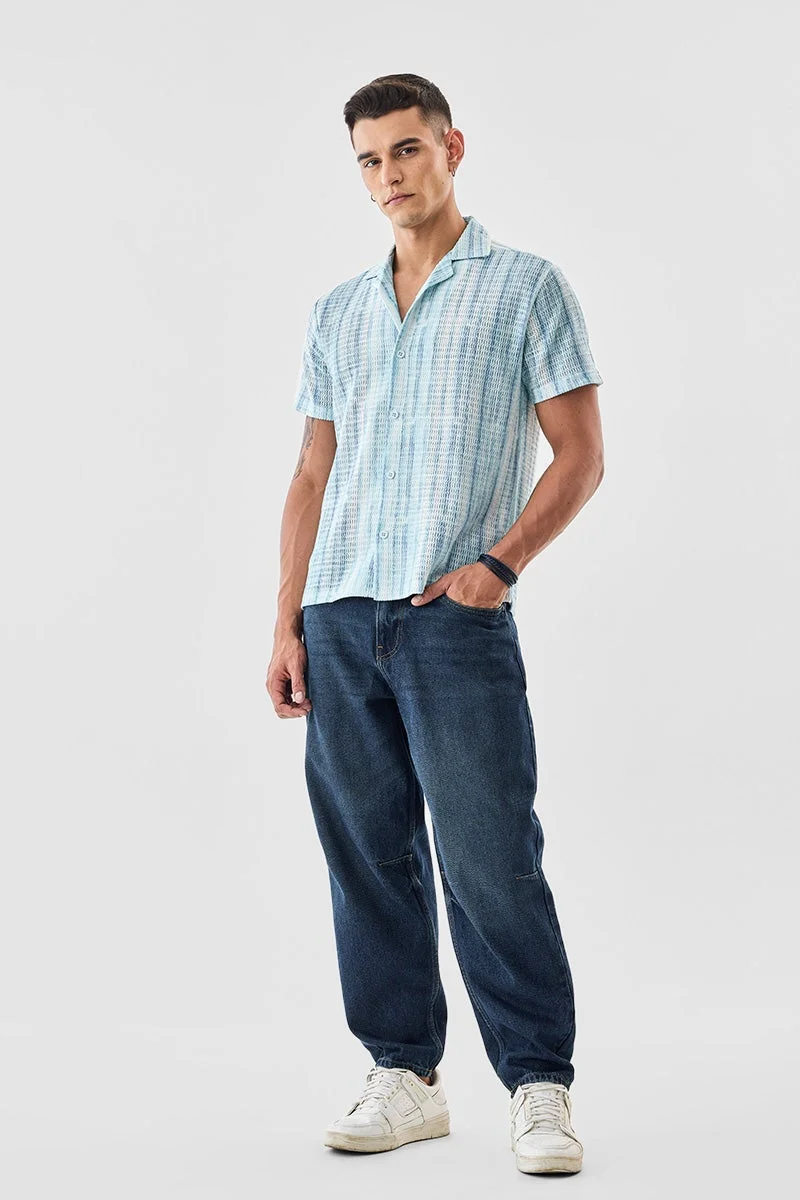 SNITCH Crochet Regular Fit Shirt