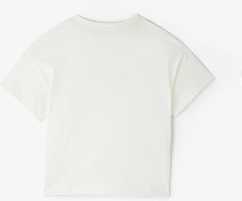 جون Girls Spinning Apple Sequined T-Shirt