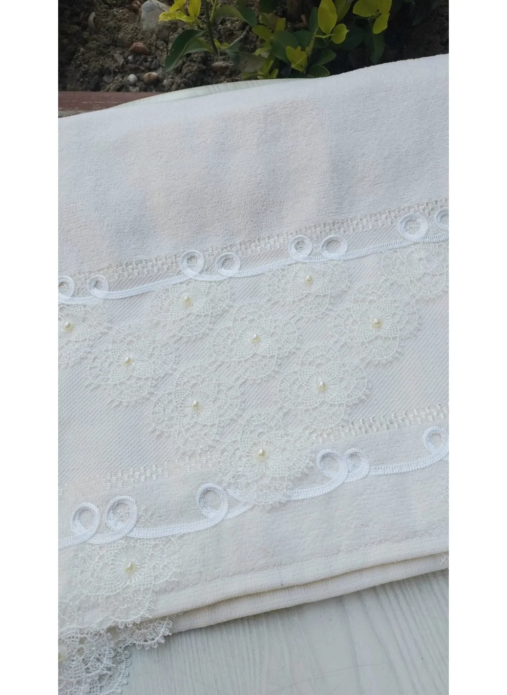 Tekstilci Textile Crochet Hand Towel 50 x 90 cm
