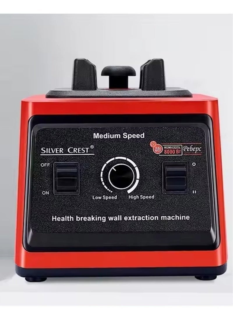 SILVER CREST 3L high capacity silver crest blender Double Cup Multifunctional Commercial Smoothie Soy Milk Mixer - Image 2