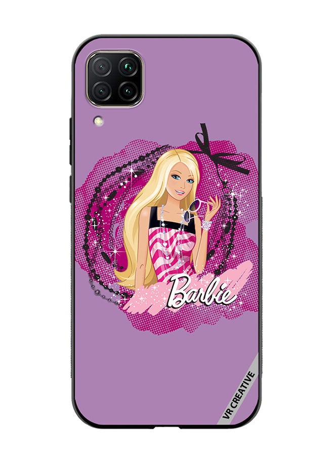 VR CREATIVE Protective Case Cover For Huawei Nova 7i/P40 Lite Logo Barbie Design Multicolour - Image 1