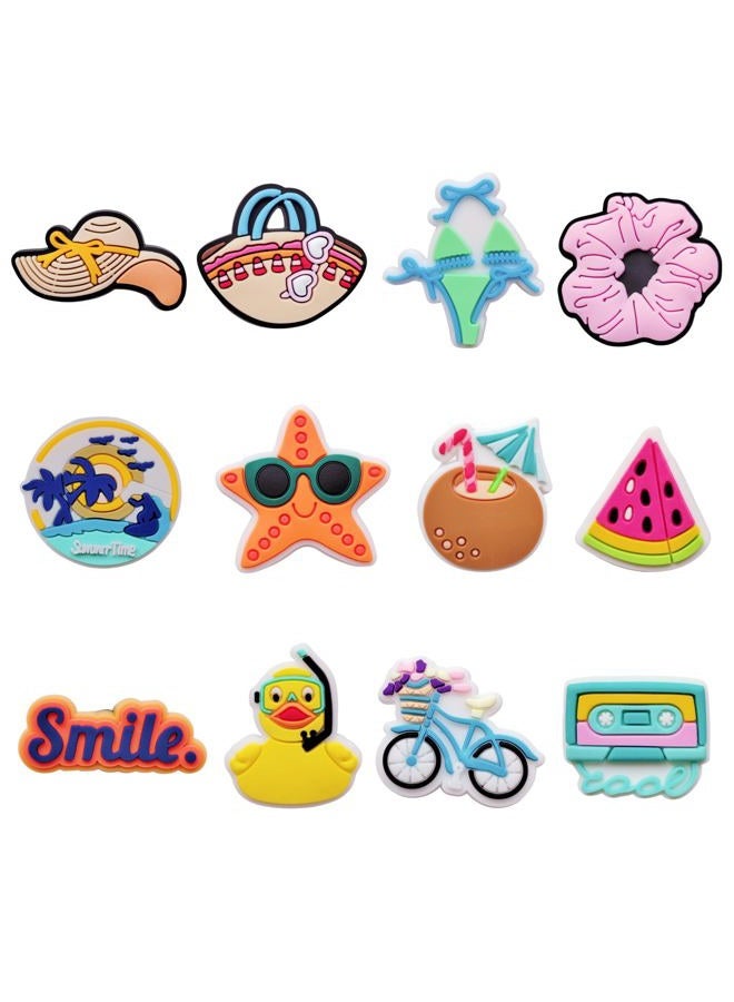 YMHOETS Shoe Charms for Girls Women Pink Witch Goth Dog Cat Cowgirl Summer Clogs Accessories Shoe Decoration Charms for Kids Party Favor, 1 x 1.2 x 0.5 inches, Rubber, No Gemstone - Image 5