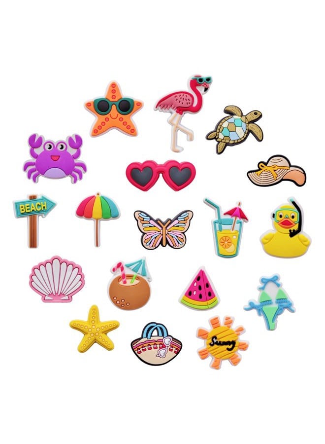 YMHOETS Shoe Charms for Girls Women Pink Witch Goth Dog Cat Cowgirl Summer Clogs Accessories Shoe Decoration Charms for Kids Party Favor, 1 x 1.2 x 0.5 inches, Rubber, No Gemstone - Image 3