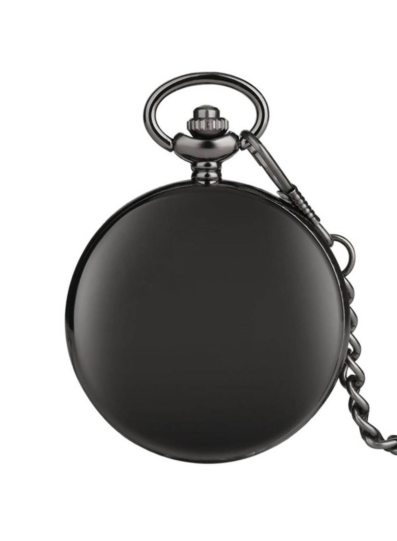 ياش رائع الأب الأب يشاهد هدية الجيب كوارتز ريترو الخالدة  - Image 3