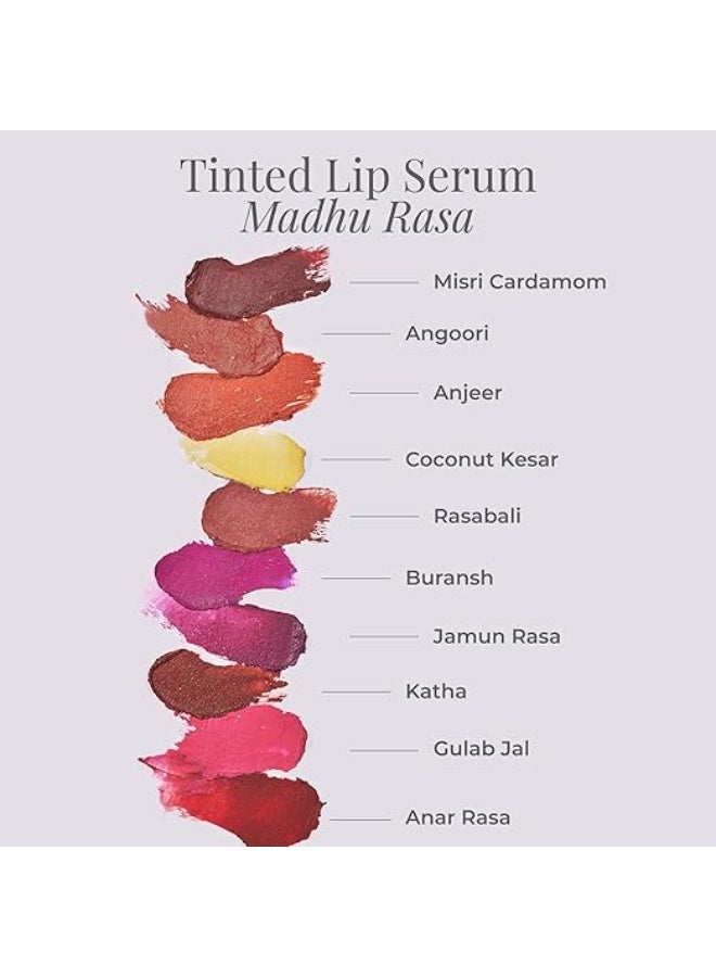 فورست اسينشالز سيروم الشفاه الملون والمكثف من فورست إسينشالز أنجوري | لون شفاه لامع طبيعي مع ألوان ونكهات طبيعية | مكياج نظيف وخالٍ من القسوة - Image 3