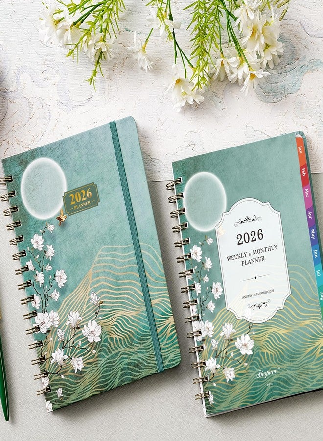 Shoparr Planner,Weekly and Monthly Planner with Elastic Closure, Sticky Tabs + Hardcover - Image 2