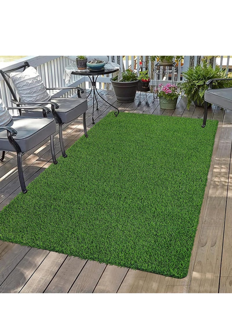 Generic 𝐅𝐅𝐃 Premium Artificial Grass Carpet – UV Resistant, Soft & Realistic Turf – Indoor & Outdoor Use, Easy to Clean, Custom Sizes – Safe for Kids & Pets  - Image 5