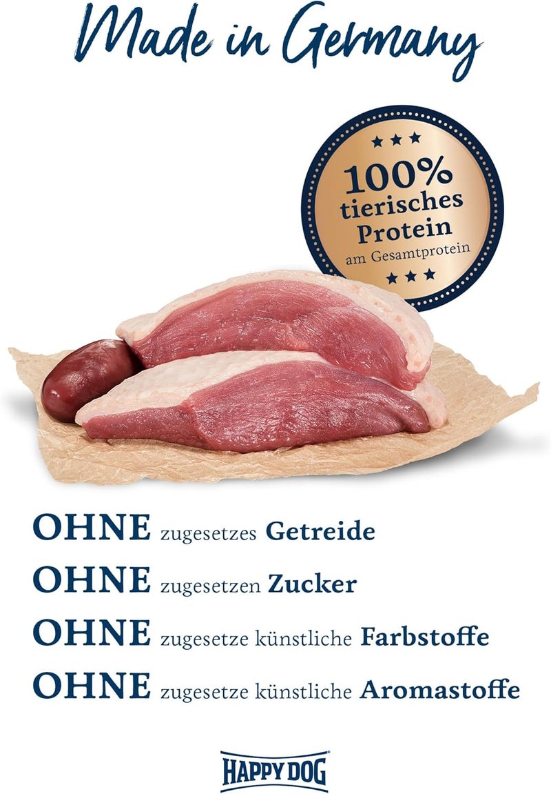 Happy Dog Duck Pur Wet Food for Dogs - 400g - Image 2