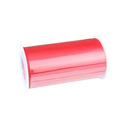 Ribbonitlux 4" Wide Double Face Satin Ribbon 5 Yards (250-Red), Set for Grand Opening Ceremonies, Ribbon Cutting, Chair Sashes, Wedding and Craft - Image 4