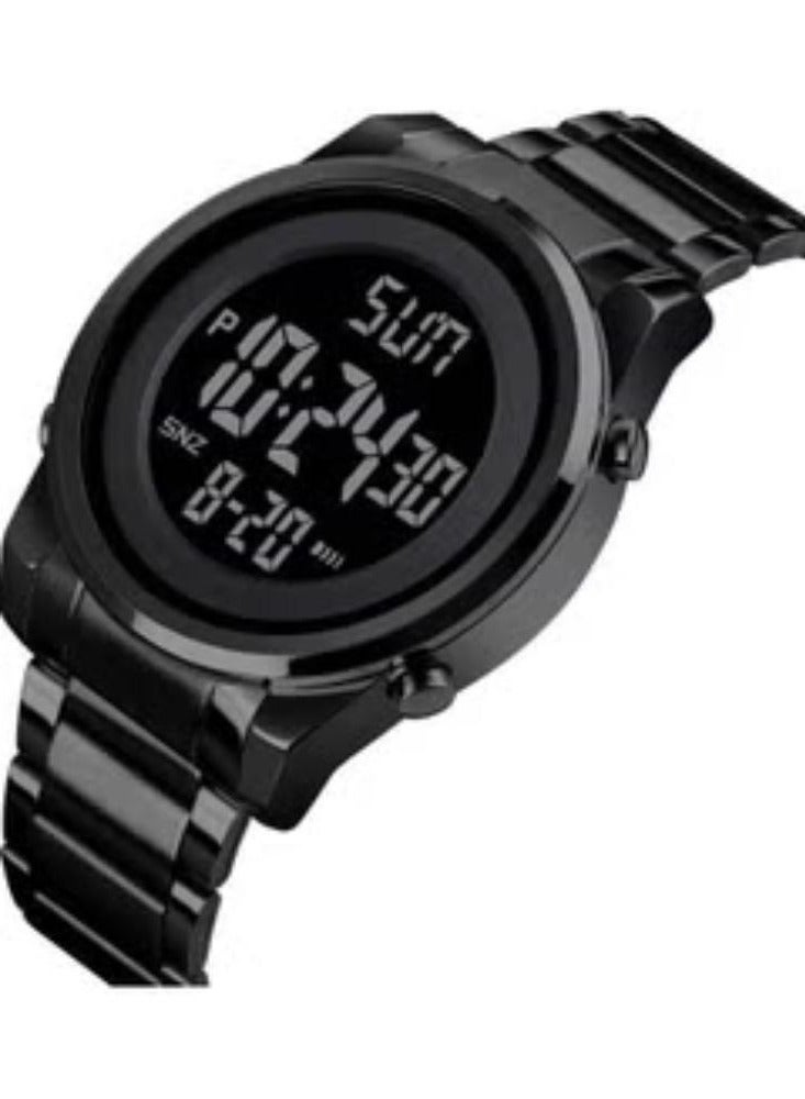 Men's Digital Business Watch - 52 mm - Black - Image 2
