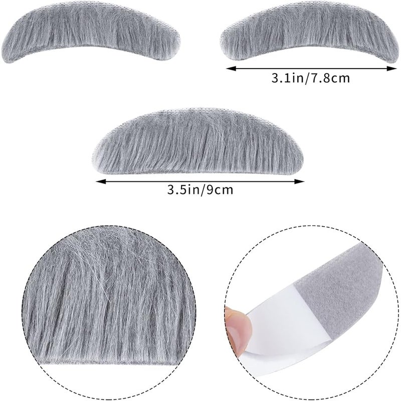 mifengda Kids Old Man Costume 100 Day of School Grandpa Costume for Boy 1920s Old Man Halloween Costume - Image 3