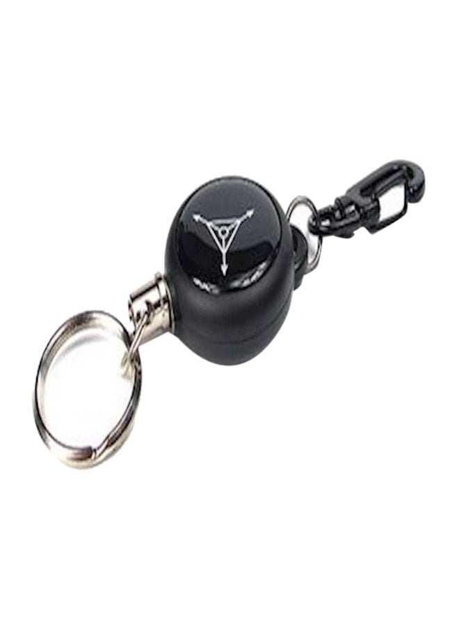 NIBEMINENT Telescopic Wire Rope Key Chain