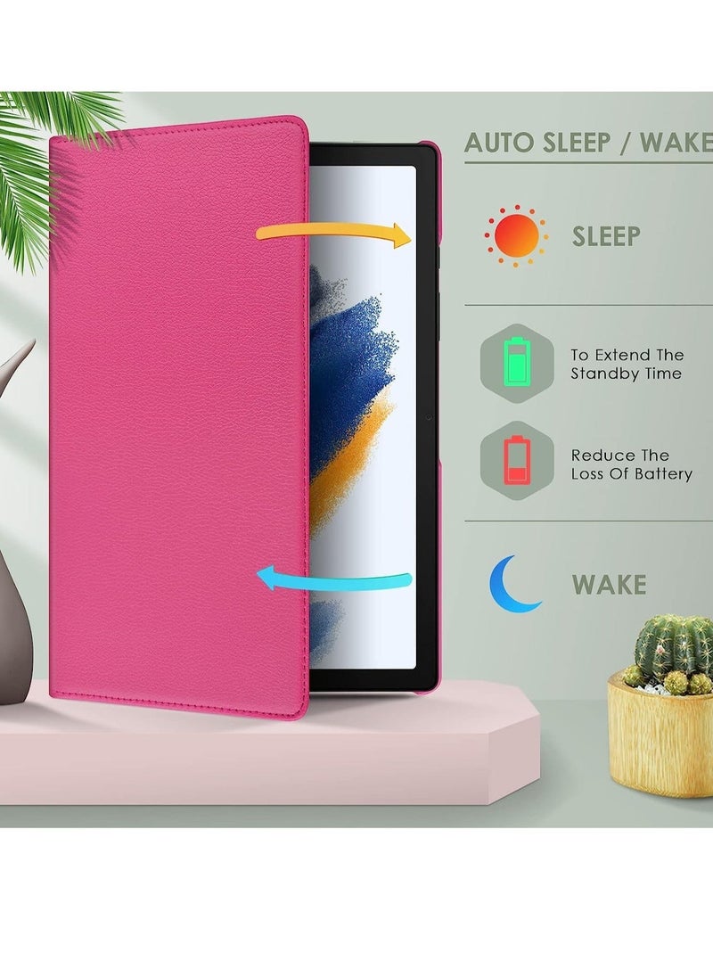 Raxoom Case Compatible with Galaxy Tab A8 10.5" Case (SM-X200/X205/X207), Galaxy Tab A8 Case 10.5 inch,Auto Sleep/Wake 360Â° Rotating Stand Folio Leather Case for Tab A8 - Image 4