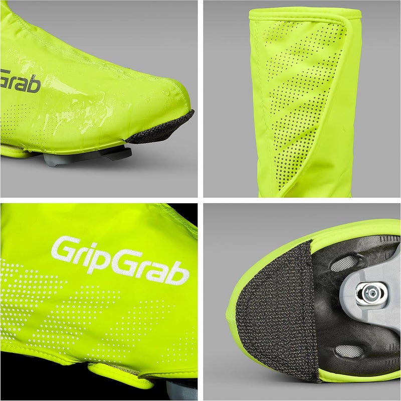 GripGrab Ride Waterproof Road Bike Cycling Overshoes Thin Windproof Adjustable Bicycle Rain Protection Shoe Covers - Image 3
