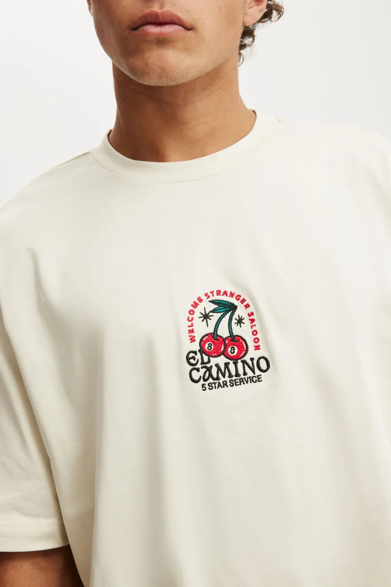 كوتون اون Box Fit Graphic T-Shirt