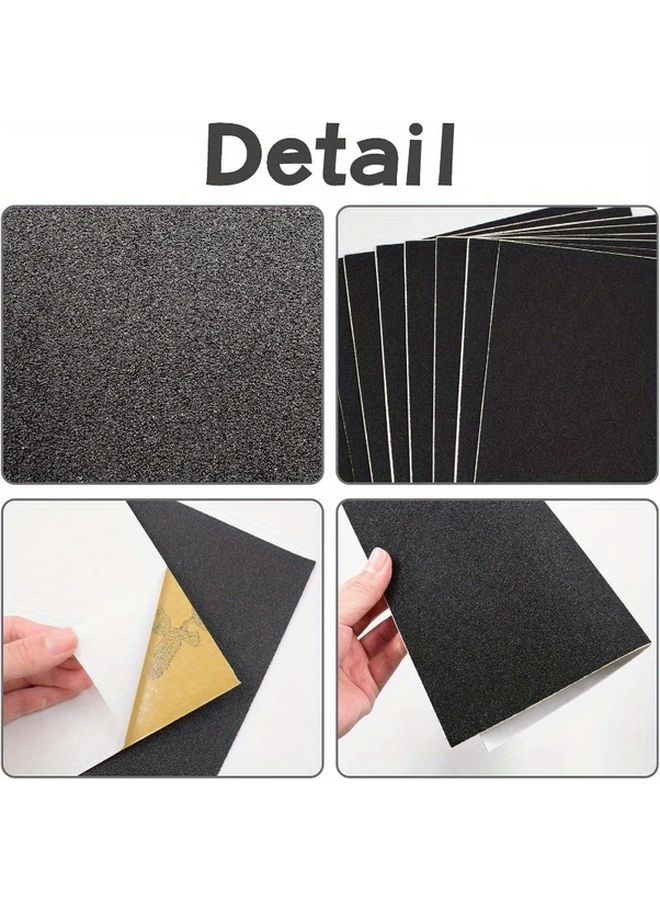 Dog Scratch Door Protector Replaceable Sticky Sandpaper Pad for Cat and Dog Claw Care 11x9 Inch - Image 5