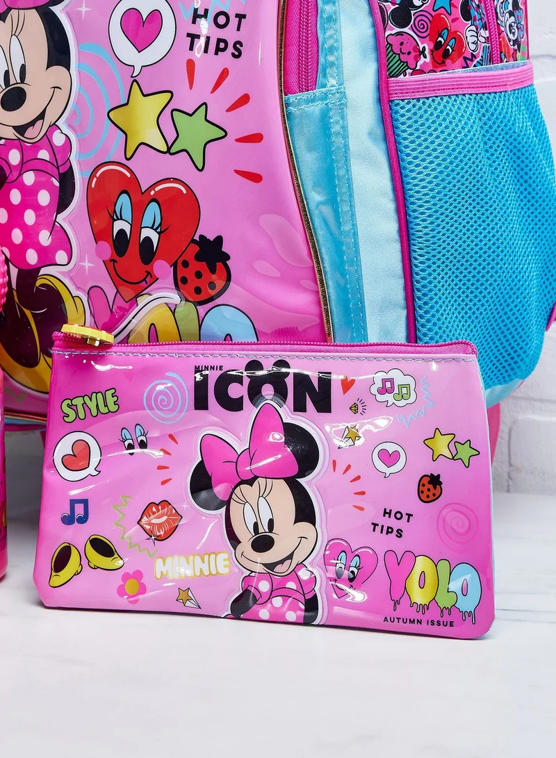 Disney Minnie Mouse Back To School Disney Minnie Mouse 5In1 Trolley Bo
