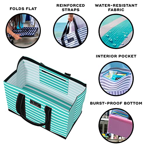 SCOUT Original Deano Tote Large - Durable Lightweight Open Top Beach, Pool & Lake Bag, Inside Zip Pocket, Folds Flat - Image 2