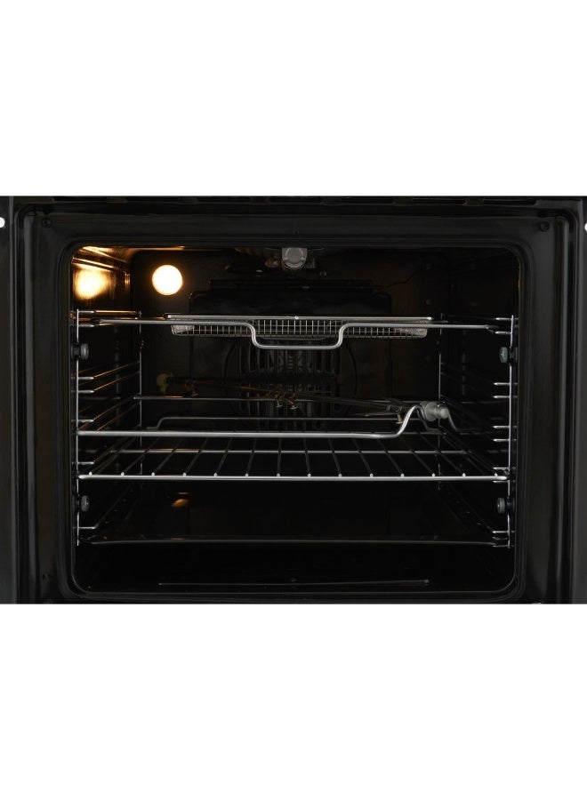 فريش فرن غاز بلت إن فريش 60 سم، أسود، ستانلس ستيل، بشواية وتايمر – سعة 60 لتر | موديل 8881 - Image 2