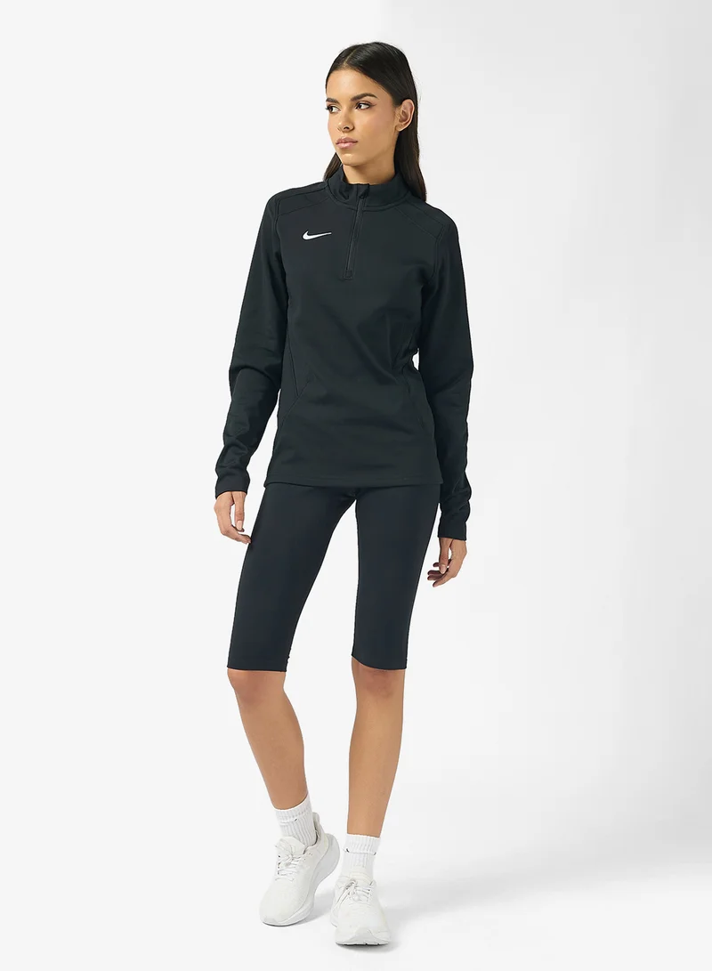 Nike Womens Nike Training 1/4 Zip Midlayer