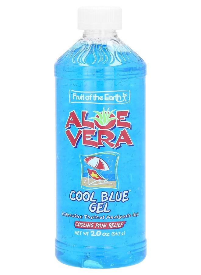 Fruit of the earth Aloe Vera Cool Blue Gel 20 oz (567 g) 
